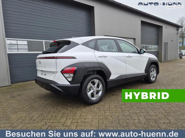 Hyundai KONA - 1.6 GDI 129PS Hybrid Automatik Select MY2025 Voll-LED Klimaautomatik Navi Rückf.Kamera PDC v+h 12,3"-Touchscreen DAB+ Apple CarPlay Android Auto Tempomat 16-LM