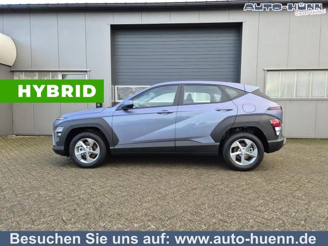 Hyundai KONA - 1.6 GDI 129PS Hybrid Automatik Select MY2025 Voll-LED Klimaautomatik Navi Rückf.Kamera PDC v+h 12,3"-Touchscreen DAB+ Apple CarPlay Android Auto Tempomat 16-LM