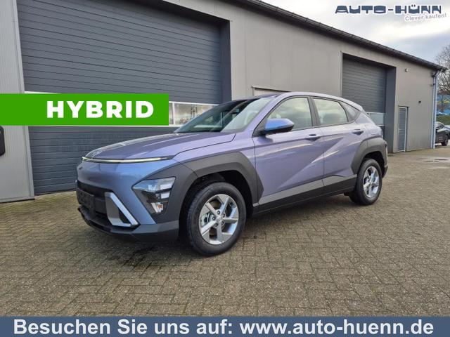 Hyundai KONA - 1.6 GDI 129PS Hybrid Automatik Select MY2025 Voll-LED Klimaautomatik Navi Rückf.Kamera PDC v+h 12,3"-Touchscreen DAB+ Apple CarPlay Android Auto Tempomat 16-LM