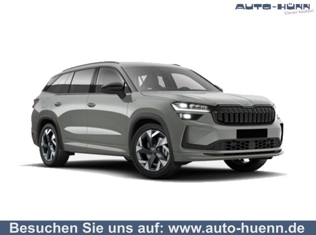 Skoda Kodiaq - Sportline 2.0 TDI DSG 4x4 7Sitzer*AHK*NAVI*SHZ*Matrix*360°*IPA*Keyless*Canton