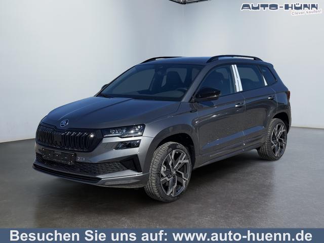 Skoda Karoq - Sportline 1,5 TSI DSG 2ZKlimaautomatik Canton Anh&auml;ngerkupplung Totewinkel Assistent 2 x Einparkhilfe Kamera 19 Zoll Felgen adaptiver Tempomat 5J Garantie