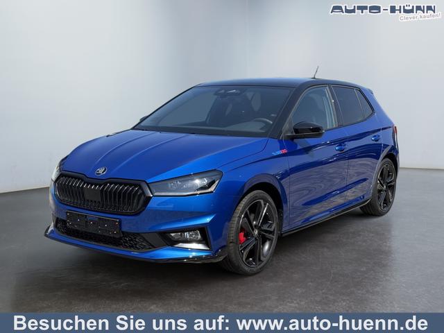 Skoda Fabia - 130 1,5 TSI DSG 2 ZoKlima ACC Navi 2x Einparkhilfe Kessy 18 Zoll beheiztes Lenkrad Sitzheizung Sunset 5J Garantie