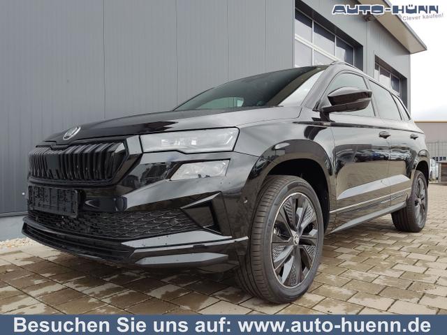 Skoda Karoq - Sportline 1,5 TSI 150 PS DSG Navi-Anhängerkupplung-LED-Matrix-AppleCarPlay-Android-Auto-ACC-Kessy-2-Zonen-Klimaautomatik-18''Alu-Sofort
