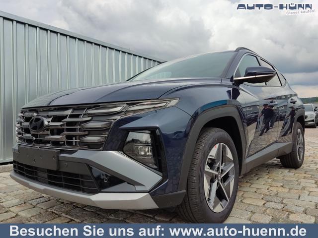 Hyundai TUCSON - GO 1.6 T-GDI 48V 2WD 7DCT Navi-18"-2 Zonen Klimaautomatik-LED-Kamera-Sofort