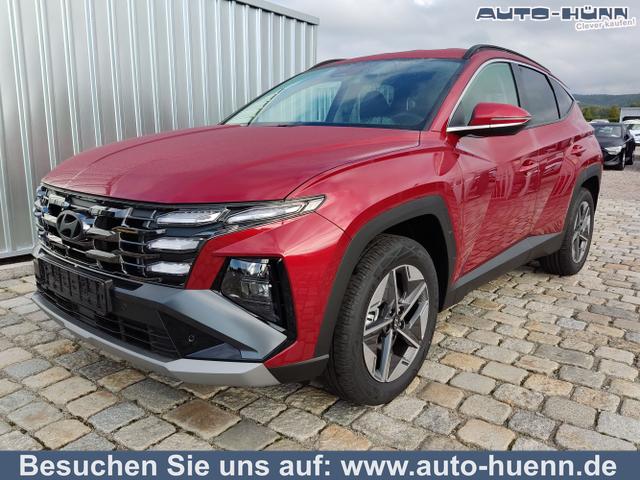 Hyundai TUCSON - GO 1.6 T-GDI 48V 2WD 7DCT Navi-18"-2 Zonen Klimaautomatik-LED-Kamera-Sofort