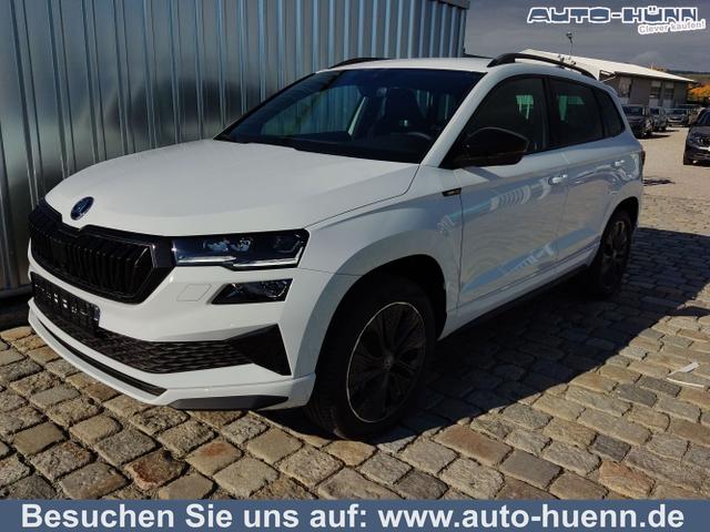 Skoda Karoq - Sportline 2.0 TSI 190 PS 4x4 DSG Navi-Anhängerkupplung-Garantie-LED-Matrix-AppleCarPlay-Android-Auto-ACC-Kessy-2-Zonen-Klimaautomatik-18''Alu-Sofort