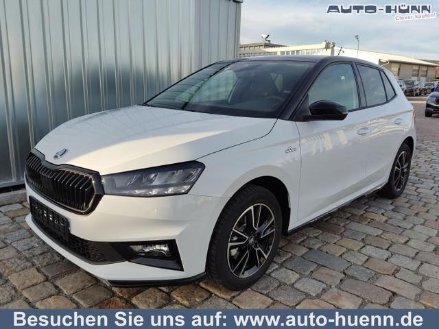 Skoda Fabia - Monte Carlo 1.0 TSI 116 PS DSG 4-Jahre-Garantie-ApplearPlay-AndroidAuto-LED-PDC-Sitzheizung-DAB-Klima-Schwarzes Dach-Sofort