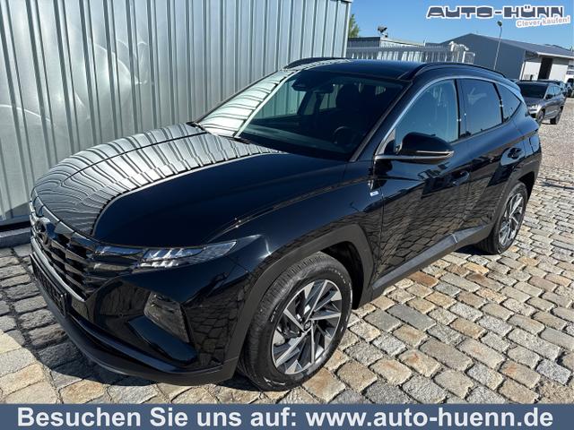 Hyundai TUCSON - ix35 - 1.6 GDI 179PS-MHEV-Schaltgetriebe-Navi-Panorama Schiebedach-DAB-Bluetooth-Lenkradheizung-Spurhalteassistent-Verkehrszeichenerkennung-AutoHold-Klimaautom. 2 Zonen-Voll LED-PDC 2x-R&uuml;ckfahrkamera-Sunset-ALU18"-elektr. Au&szlig;enspiegel-sofort verf&uuml;gbar