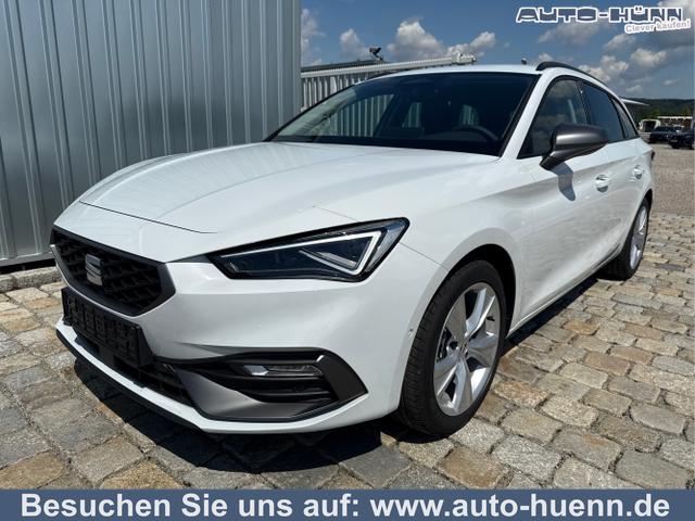 Seat Leon Sportstourer - FR 1.5 eTSI Mild Hybrid 150PS 7DSG - 5 Jahre GARANTIE-Anh&auml;ngerkupplung-MATRIX LED-WINTER-SHZ-ACC-Klimaautomatik 3Zonen-beheiz.Lenkrad-NAVI-Ambiente-2xPDC-R&uuml;ckfahrkamera-ALU17"-DAB-elektr. Fensterheber-RDKS-Sunset-USB-Sofort