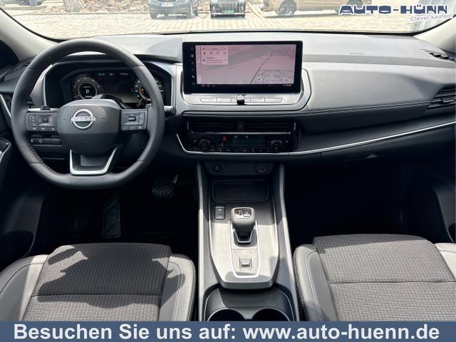 Nissan Qashqai - N-Connecta 1.3 DIG-T MHEV 158 PS X-Tronic Teilleder-PanoGlasdach-Klimaautomatik-Navi-18" Alu-360&deg; Kam.-PDC 2x-ACC-Lenkradheizung