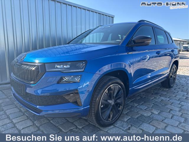Skoda Karoq - Sportline 1,5 TSI 150 PS DSG -5 Jahre Garantie-Navi-4x Sitzheizung-Canton Sound-Anh&auml;ngerkupplung-LED-Matrix-AppleCarPlay-Android-Auto-ACC-Kessy-2-Zonen-Klimaautomatik-18''Alu-Sofort