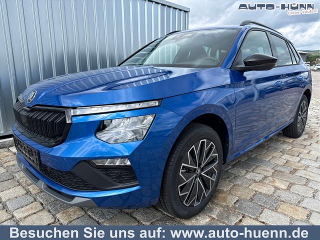 Skoda Kamiq - Dynamic Sport Edition 1.5 TSI 150 PS DSG Anh&auml;ngerkupplung-AppleCarPlay-AndroidAuto-Winterpaket-Alcantara-DAB-Tempomat-Kamera-SunSet-el.Heckklappe-17''Alu-Sofort