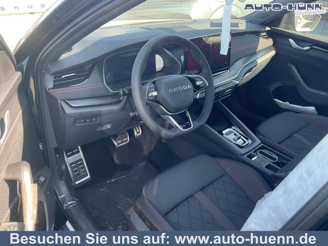 Skoda Octavia Combi - RS 2.0 TSI DSG, Sonderlackierung, Pano, AHK, 19 Zoll, Canton, el. Klappe, Navi, Matrix, sofort