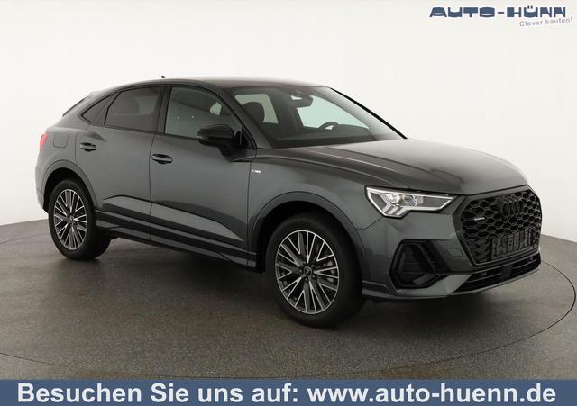 Audi Q3 Sportback - 45 TFSI quattro S line qu S-LINE, AHK, 19-Zoll, Optik schwarz, Navi, Kamera, el. Klappe