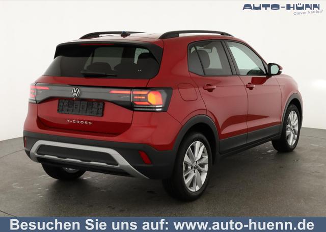 Volkswagen T-Cross - 1.0 TSI 85 kW Life DSG Life, AHK, ACC, Ready2, Kamera, 17-Zoll, Winterpaket, Climatronic