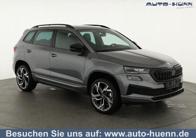 Skoda Karoq - Sportline 2.0 TDI DSG Sportline, AHK, Matrix, Teilleder, 5 J.-Garantie