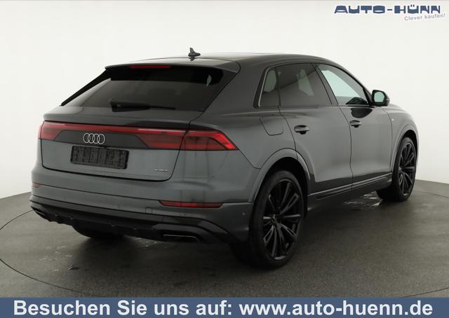 Audi Q8 - 50 TDI quattro qu S-LINE, Luft, Pano, B&O, 23-Zoll, AHK, Leder, AreaView, Optik schwarz
