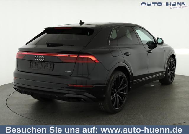 Audi Q8 - 50 TDI quattro qu S-LINE, Luft, Pano, B&O, 23-Zoll, AHK, Leder, AreaView, Optik schwarz