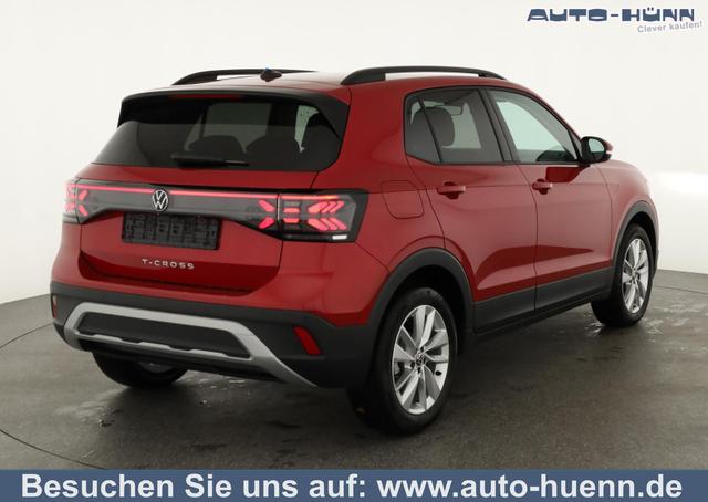 Volkswagen T-Cross - 1.5 TSI 110 kW Life DSG Life, AHK, IQ.Light, ACC, Side, Kamera, 17-Zoll, Winterpaket