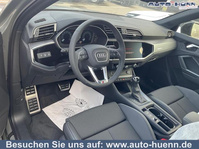 Audi Q3 Sportback - 45 TFSI quattro S line qu S-LINE, AHK, 19-Zoll, Optik schwarz, Navi, Kamera, el. Klappe