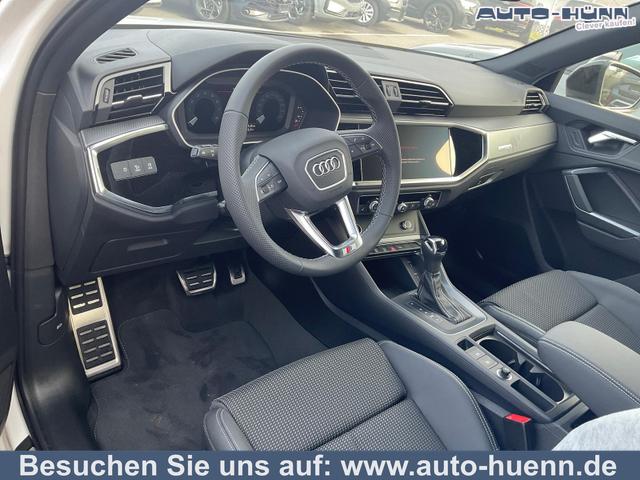 Audi Q3 Sportback - 45 TFSI quattro S line qu S-LINE, AHK, 19-Zoll, Optik schwarz, Navi, Kamera, el. Klappe