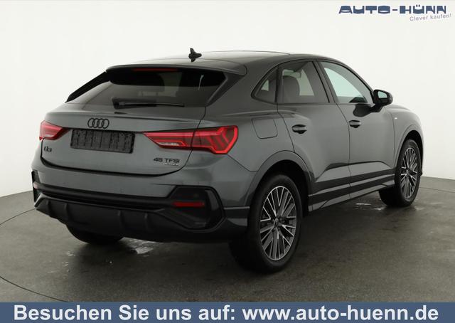 Audi Q3 Sportback - 45 TFSI quattro S line qu S-LINE, Pano, AHK, 19-Zoll, Optik schwarz, Navi, Kamera, el. Klappe, 4 J.-Garantie