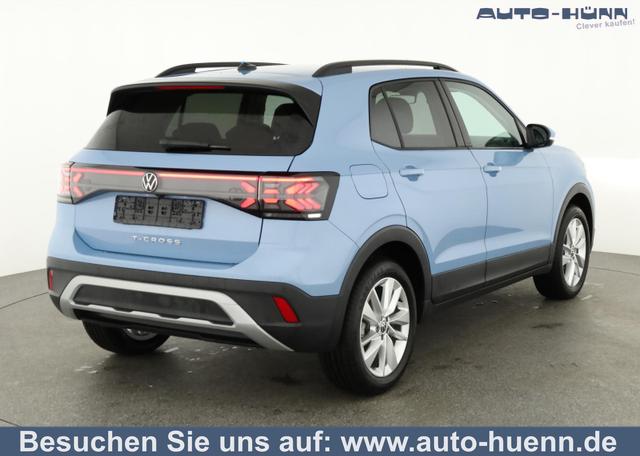 Volkswagen T-Cross - 1.0 TSI 85 kW Life Life, AHK, IQ.Light, Kamera, ACC, Side. Winter, 17-Zoll