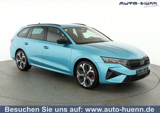 Skoda Octavia Combi - RS 2.0 TSI DSG, Sonderlackierung, AHK, 19 Zoll, Canton, el. Klappe, Navi, Matrix, sofort