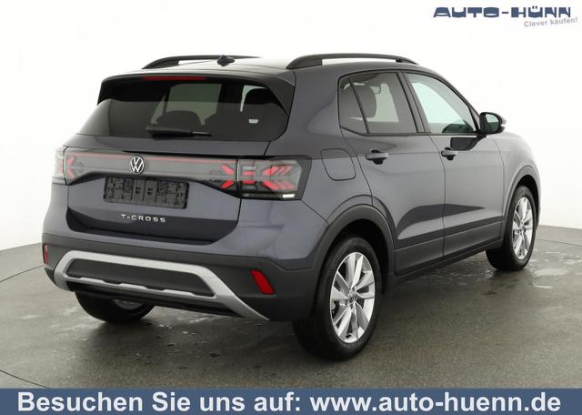 Volkswagen T-Cross - 1.0 TSI 85 kW Life DSG Life, AHK, IQ.Light, Kamera, ACC, Side, Winter, 17-Zoll