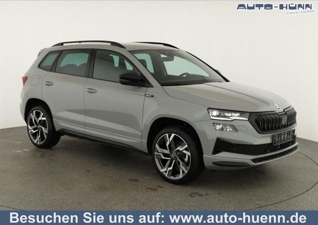 Skoda Karoq - Sportline 1.5 TSI DSG Sportline, AHK, Navi, Matrix, Side, el. Klappe, Winter, 5 J.-Garantie, 19-Zoll