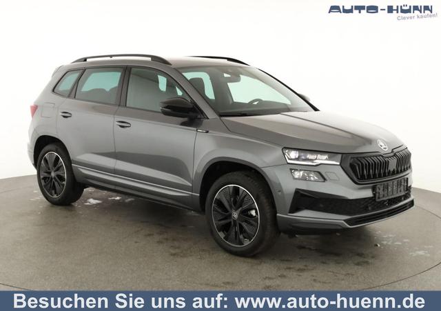 Skoda Karoq - Sportline 4x4 2.0 TDI DSG Sportline, AHK, Navi, Matrix, AreaView, Side, Kamera, el. Klappe, FS-beheizbar, Winter