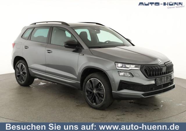Skoda Karoq - Sportline 4x4 2.0 TDI DSG Sportline, Pano, AHK, Navi, Matrix, AreaView, Side, Kamera, el. Klappe, FS-beheizbar, Winter