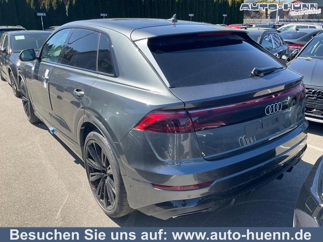 Audi Q8 - 50 TDI quattro qu S-LINE, Standheizung, HuD, Luft, Pano, B&O, 23-Zoll, AHK, Leder, AreaView, Optik schwarz