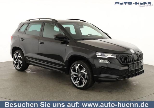 Skoda Karoq - Sportline 1.5 TSI DSG Sportline, Pano, AHK, Navi, Matrix, AreaView, Side, FS-beheizbar, Winter, 19-Zoll