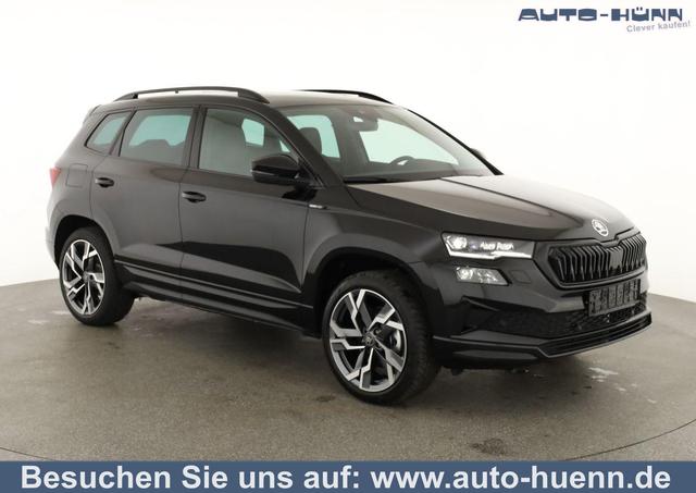 Skoda Karoq - Sportline 4x4 2.0 TSI DSG Sportline, Pano, AHK, Navi, Matrix, Side, Winter, 5 J.-Garantie