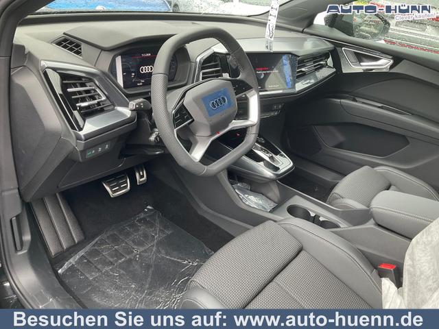 Audi Q4 e-tron - 45 basis quattro S-LINE quattro, AHK, Navi, Matrix, Komfort, Side, Kamera, el. Klappe, Winter. 20-Zoll
