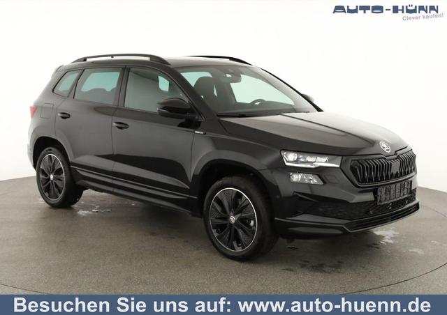 Skoda Karoq - Sportline 1.5 TSI DSG Sportline, Pano, AHK, Navi, CANTON, Matrix, AreaView, Side, FS-beheizbar