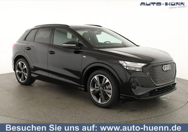 Audi Q4 e-tron - 45 basis quattro S-LINE quattro, AHK, Navi, Matrix, Side, Kamera, el. Klappe, Winter. 20-Zoll