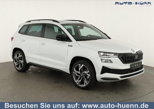 Skoda Karoq - Sportline 4x4 2.0 TSI DSG Sportline, Pano, AHK, Navi, Matrix, Side, Winter, 5 J.-Garantie