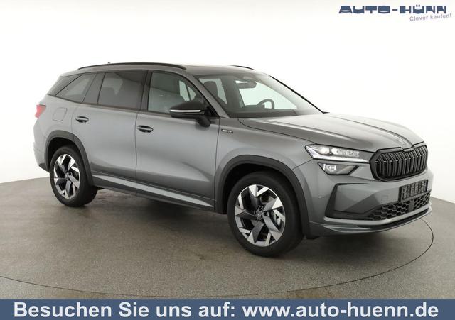 Skoda Kodiaq - 2.0 TDI 142 kW 4x4 Sportline DSG Sportline, Pano, AHK, Navi, Matrix, el. Klappe, Side, Winter, 19-Zoll