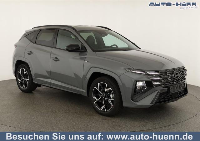 Hyundai TUCSON - 1.6 T-GDI DCT 4WD N-LINE, AHK, el. Klappe, Teilleder, Navi, Kamera, ACC