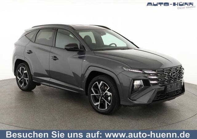 Hyundai TUCSON - 1.6 T-GDI DCT 4WD N-LINE, AHK, el. Klappe, Teilleder, Navi, Kamera, ACC