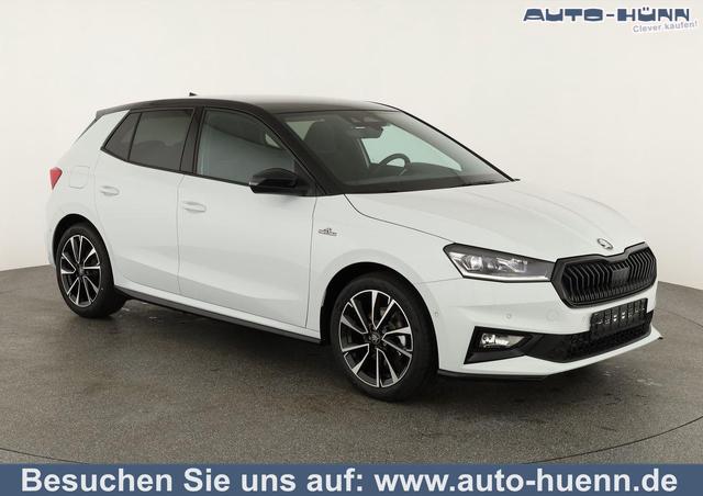 Skoda Fabia - Monte Carlo 1.5 TSI DSG Carlo, Ladeboden, LED, Kamera, App-Connect, Winter, 17-Zoll