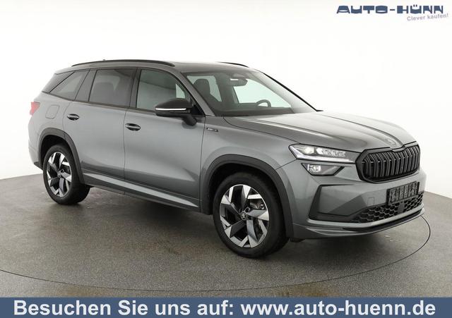 Skoda Kodiaq - 2.0 TDI 142 kW 4x4 Sportline DSG Sportline, Pano, AHK, Navi, Matrix, Side, Kamera, Winter, 19-Zoll, 4 J.-Garantie