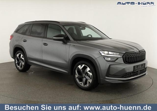 Skoda Kodiaq - 2.0 TDI 142 kW 4x4 Sportline DSG Sportline, AHK, Navi, Matrix, el. Klappe, Side, 19-Zoll