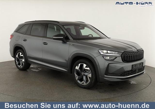 Skoda Kodiaq - 2.0 TSI 150 kW 4x4 Sportline DSG Sportline, Pano, AHK, Navi, Matrix, Canton, Side, FS-beheizbar, el. Klappe, Kamera, 19-Zoll, 5 J.-Garantie