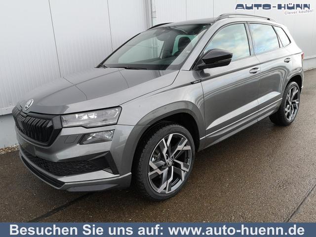 Skoda Karoq - Sportline 2.0TDI DSG 4x4 AHK Matrix Pano Sound Leder 19 Zoll