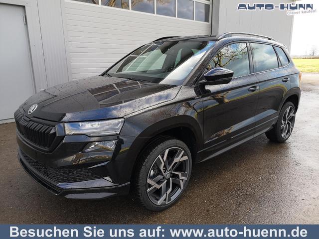 Skoda Karoq - Sportline 2.0TSI DSG AHK Matrix Leder 19 Zoll