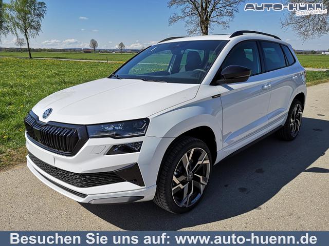Skoda Karoq - Sportline 2.0TDI DSG 4x4 AHK Matrix Leder 19 Zoll