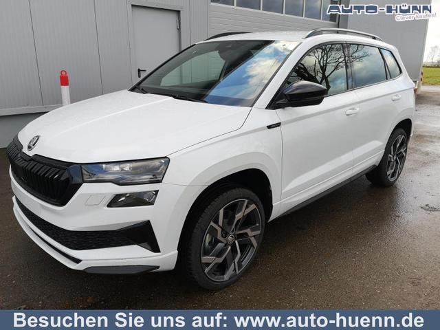 Skoda Karoq - Sportline 2.0TDI DSG 4x4 AHK Matrix Leder 19 Zoll